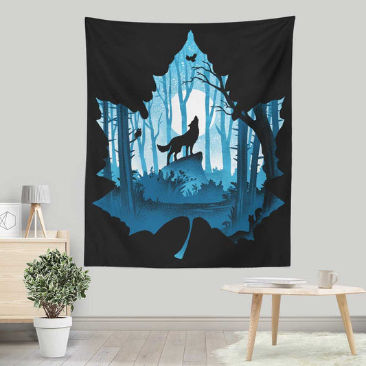 Howling Wolf - Wall Tapestry