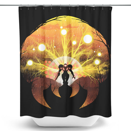 Hunt the Sun - Shower Curtain