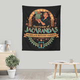 Hurricane of Jacarandas - Wall Tapestry