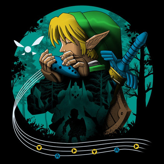 Hyrule Time Traveler - Fleece Blanket