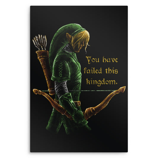 Hyrule Vigilante - Metal Print