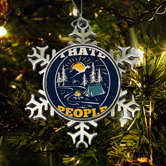 I Hate People - Ornament