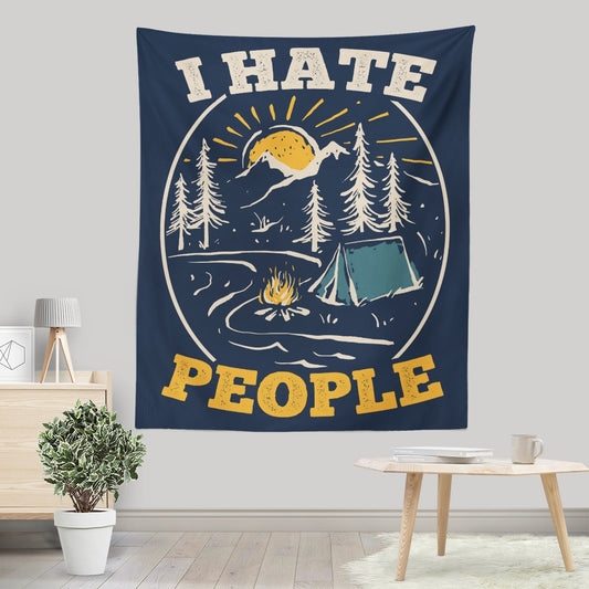 I Hate People - Wall Tapestry