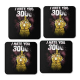 I Hate You 3000 - Coasters