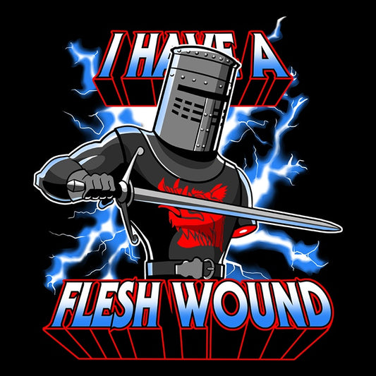 I Have a Flesh Wound - Fleece Blanket