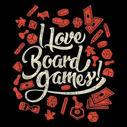 I Love Board Games - Sweatshirt