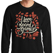 I Love Board Games - Long Sleeve T-Shirt