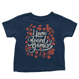 I Love Board Games - Youth Apparel