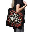 I Love Board Games - Tote Bag