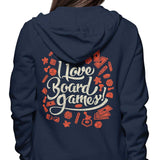 I Love Board Games - Hoodie