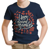 I Love Board Games - Youth Apparel