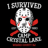 I Survived Camp Crystal Lake - Throw Pillow