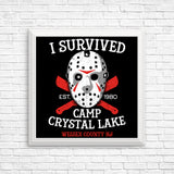 I Survived Camp Crystal Lake - Posters & Prints