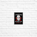 I Survived Camp Crystal Lake - Posters & Prints