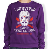 I Survived Camp Crystal Lake - Sweatshirt