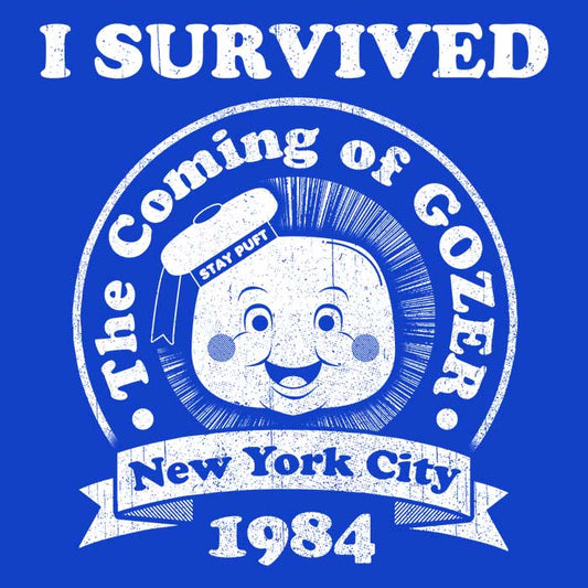 I Survived Gozer - Men's V-Neck