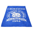 I Survived Gozer - Fleece Blanket