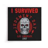 I Survived Judgement Day - Canvas Print