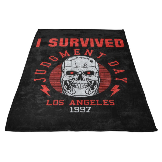 I Survived Judgement Day - Fleece Blanket