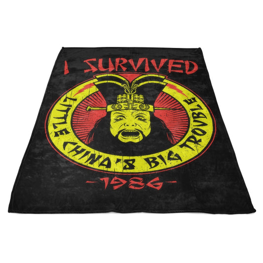 I Survived Little China - Fleece Blanket