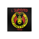 I Survived Little China - Metal Print