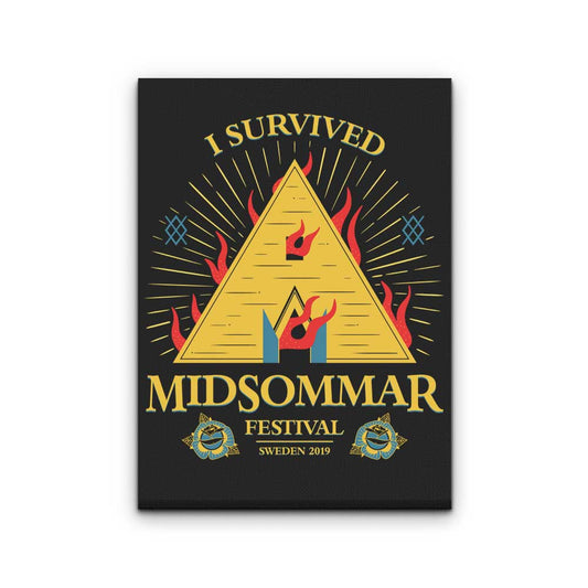 I Survived Midsommar - Canvas Print