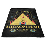 I Survived Midsommar - Fleece Blanket