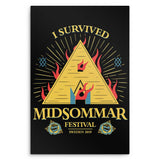 I Survived Midsommar - Metal Print