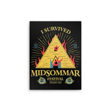 I Survived Midsommar - Metal Print