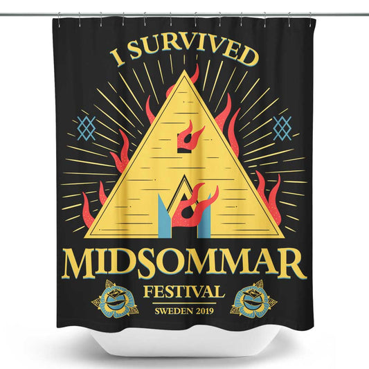 I Survived Midsommar - Shower Curtain