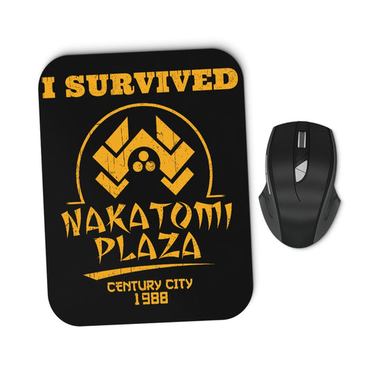 I Survived Nakatomi Plaza - Mousepad