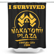 I Survived Nakatomi Plaza - Shower Curtain