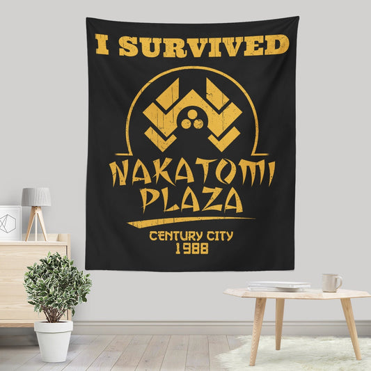 I Survived Nakatomi Plaza - Wall Tapestry