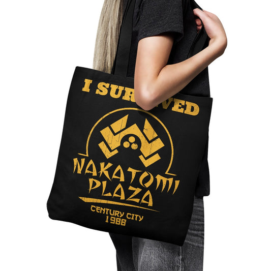 I Survived Nakatomi Plaza - Tote Bag