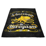 I Survived the Hero Gathering - Fleece Blanket