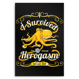 I Survived the Hero Gathering - Metal Print