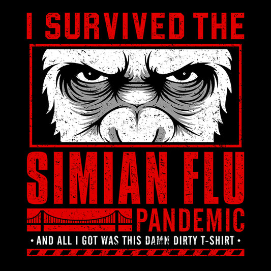 I Survived the Simian Flu - Fleece Blanket