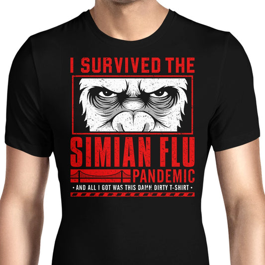 I Survived the Simian Flu - Men's Apparel