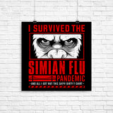 I Survived the Simian Flu - Poster