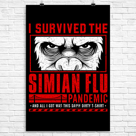 I Survived the Simian Flu - Poster