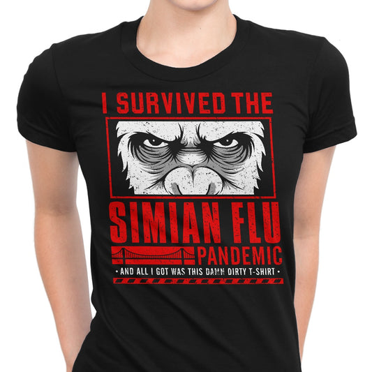 I Survived the Simian Flu - Women's Apparel