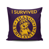 I Survived the Snap - Throw Pillow