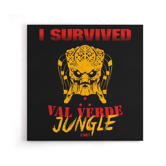 I Survived Val Verde Jungle - Canvas Print