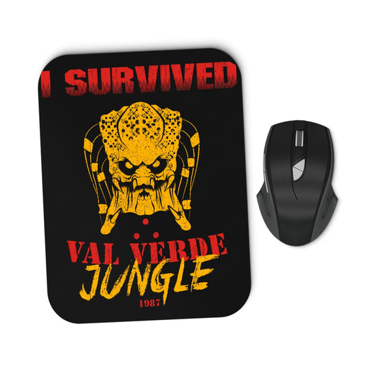 I Survived Val Verde Jungle - Mousepad