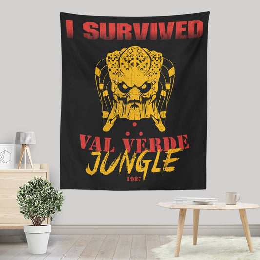 I Survived Val Verde Jungle - Wall Tapestry