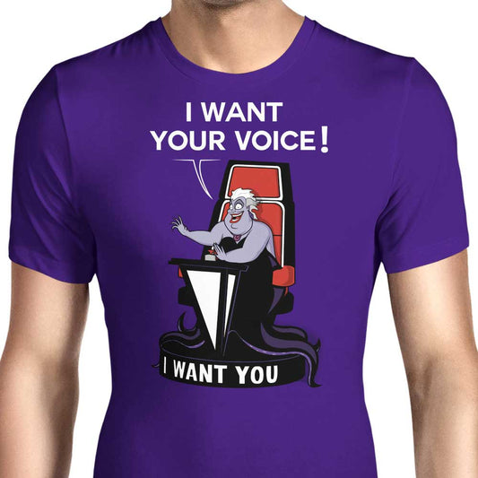 I Want Your Voice - Men's Apparel