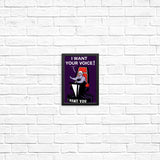 I Want Your Voice - Posters & Prints