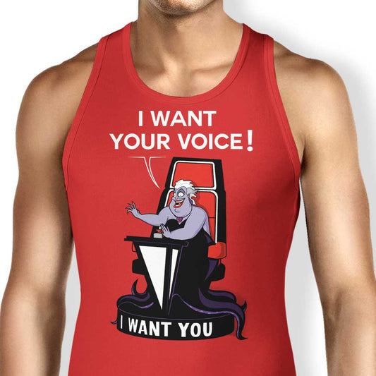 I Want Your Voice - Tank Top