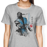 Ice Warrior Sumi-e - Women's Apparel