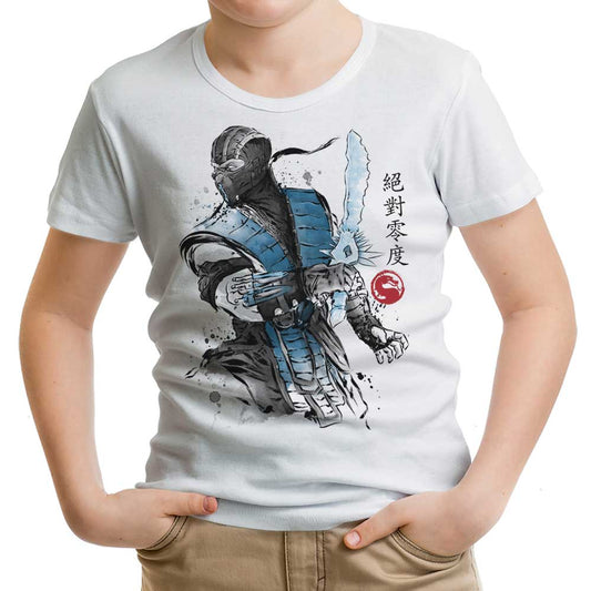 Ice Warrior Sumi-e - Youth Apparel